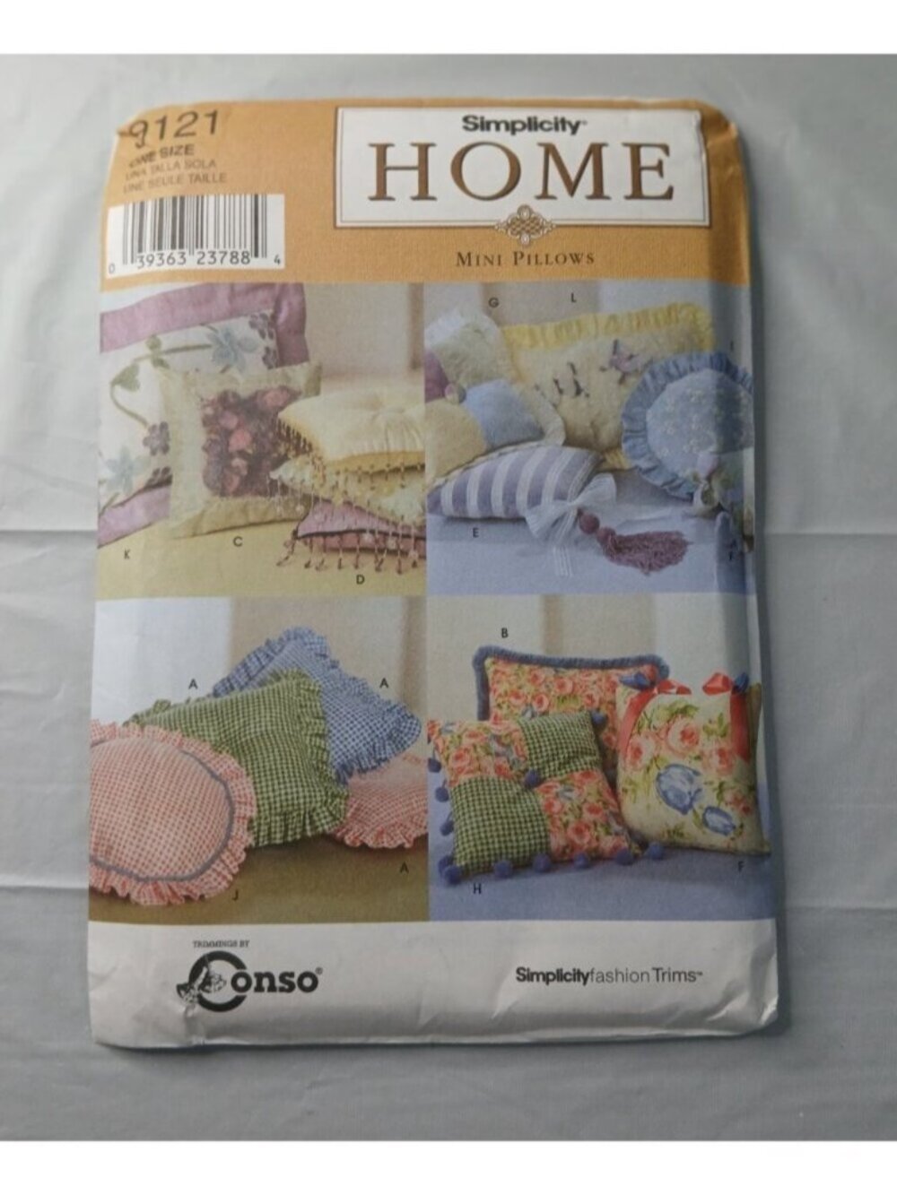 Simplicity Quilt Block Club Pattern Lot (4) + Home Mini Pillows Sewing Patterns - Picture 2 of 6